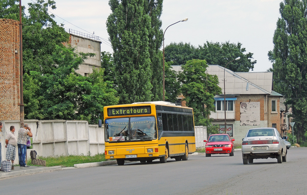 Кировоградская область, MAN A12 EL202 № BA 1167 AI