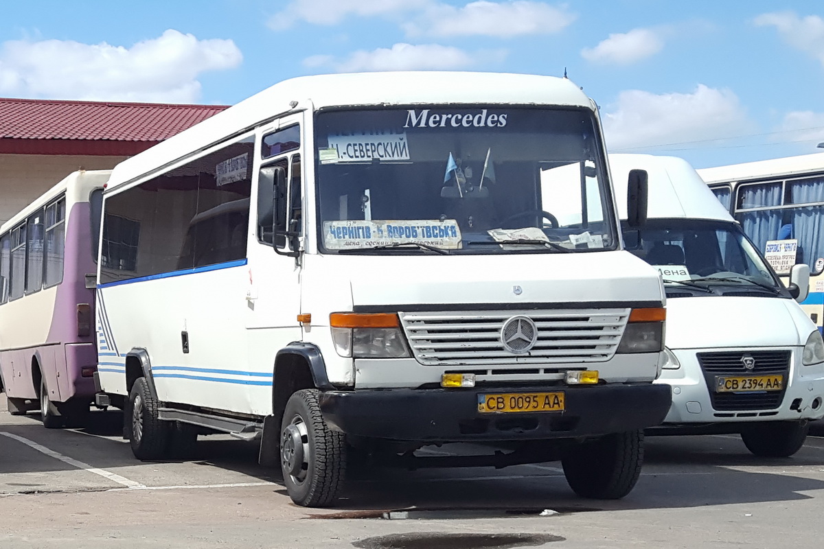 Черниговская область, Mercedes-Benz Vario 512D № CB 0095 AA — Фото —  Автобусный транспорт