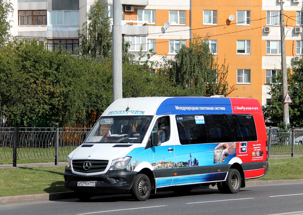 Москва, Луидор-22360C (MB Sprinter) № В 521 АР 777