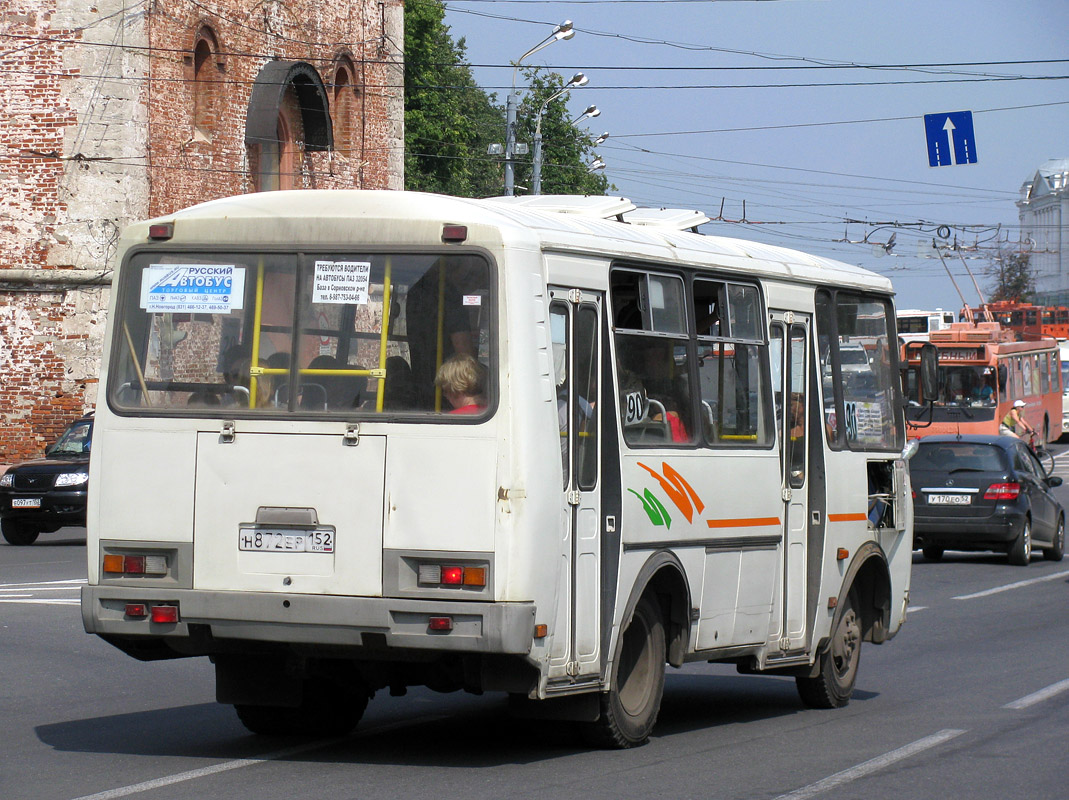 Nizhegorodskaya region, PAZ-32054 Nr. Н 872 ЕР 152