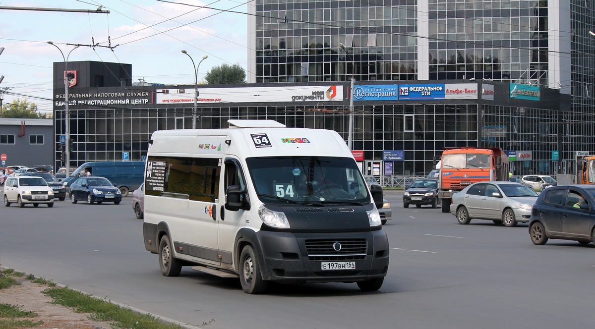 Новосибирская область, Нижегородец-FST613 (FIAT Ducato) № Е 197 ВН 154