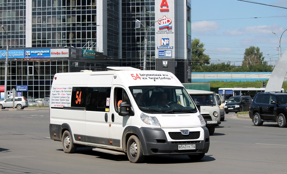 Novosibirsk region, IRITO Boxer L4H2 (Z8P) Nr. В 543 ТК 154