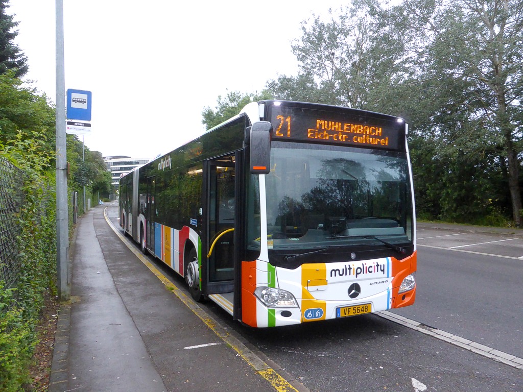 Люксембург, Mercedes-Benz Citaro C2 G № 77