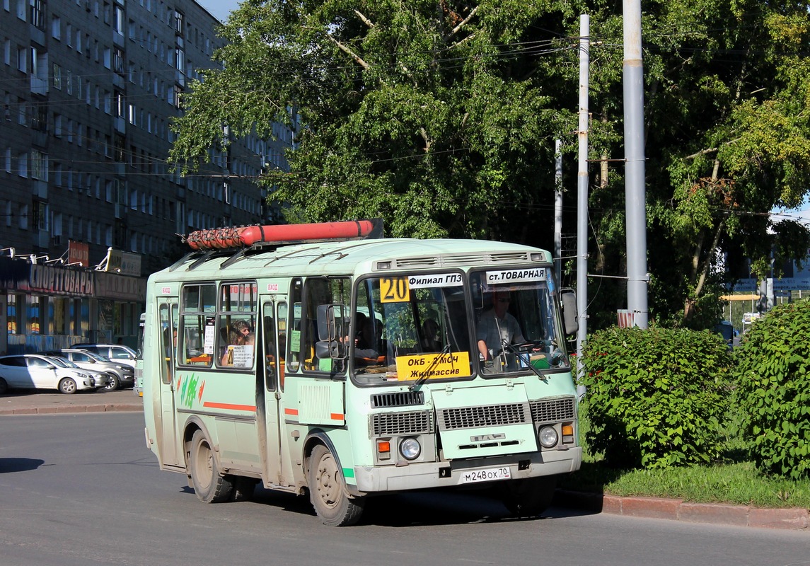 Томская область, ПАЗ-32054 № М 248 ОХ 70