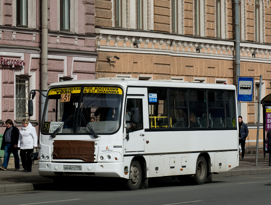 Санкт-Петербург, ПАЗ-320402-05 № В 646 ТС 178