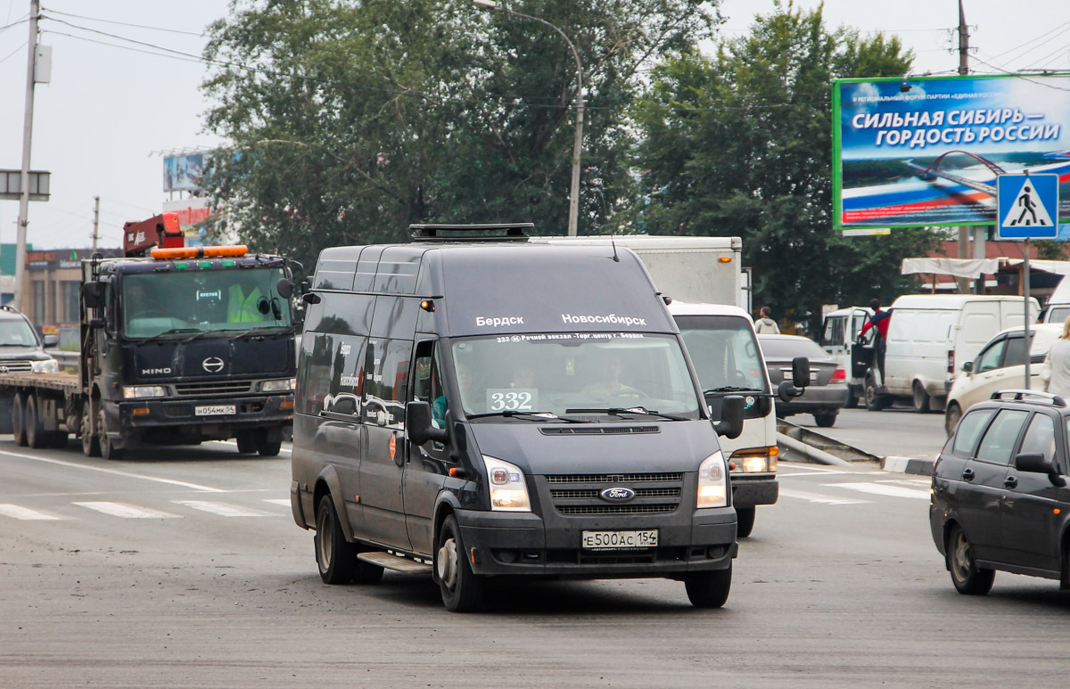 Novosibirsk region, Sollers Bus B-CF (Ford Transit) Nr. Е 500 АС 154
