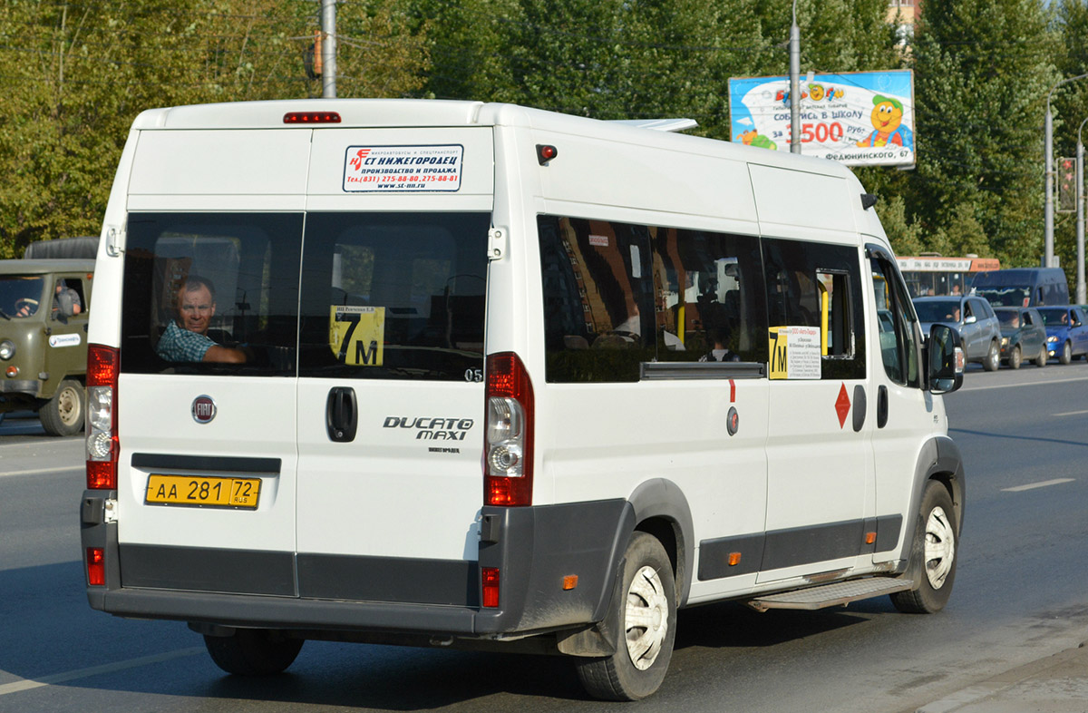 Тюменская область, Нижегородец-FST613 (FIAT Ducato) № АА 281 72