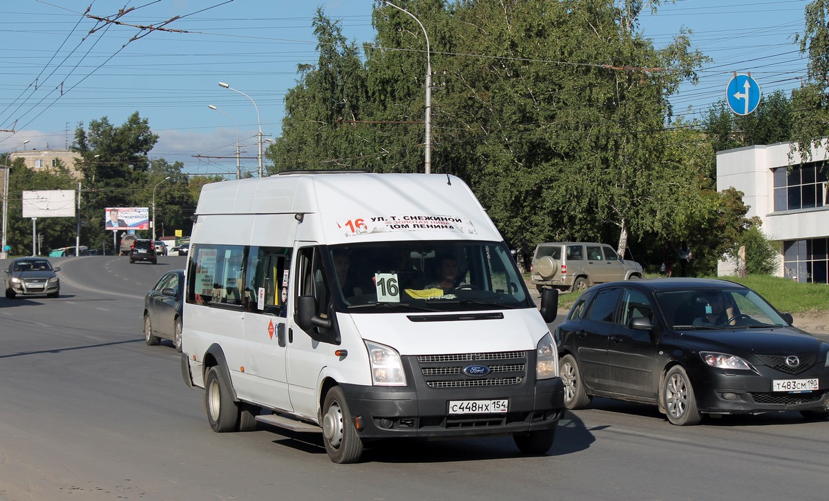 Novosibirsk region, Nizhegorodets-222709  (Ford Transit) Nr. С 448 НХ 154