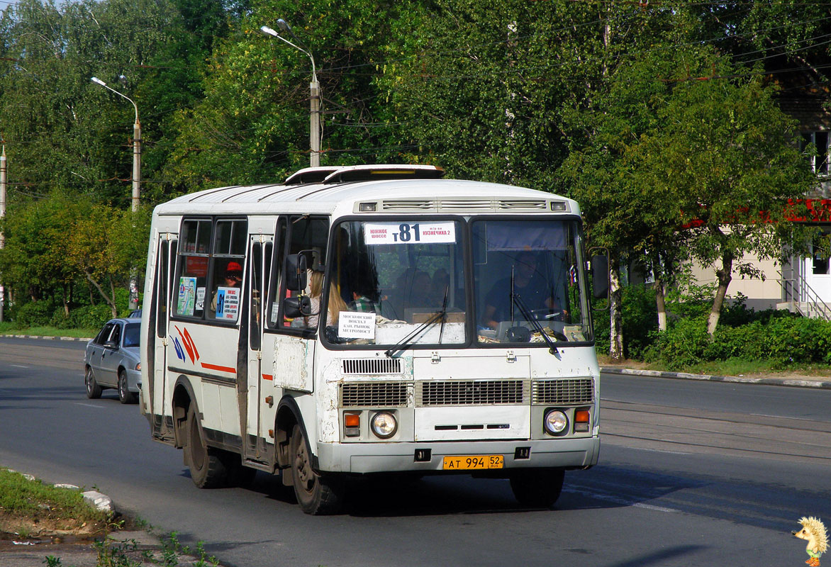 Нижегородская область, ПАЗ-32054 № АТ 994 52