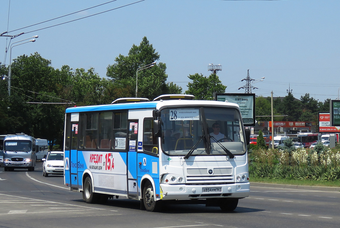 Краснодарский край, ПАЗ-320412-10 № А 854 УМ 161