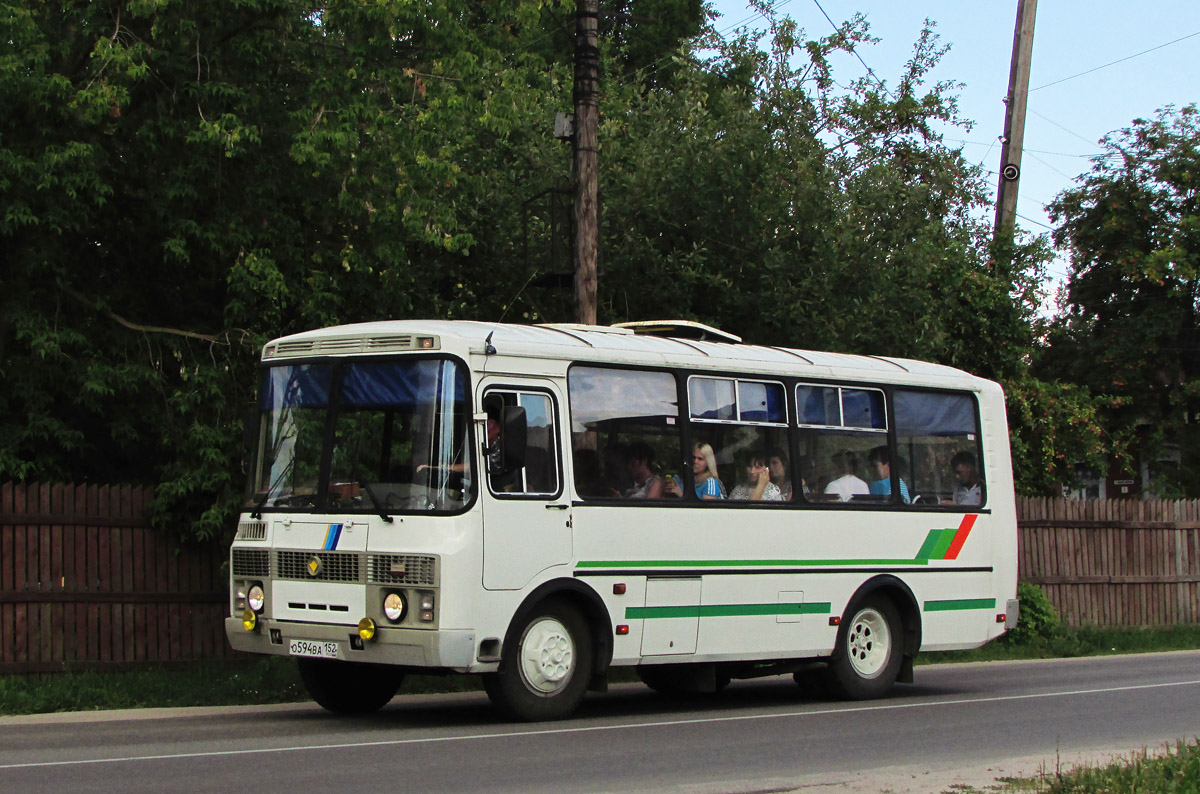 Нижегородская область, ПАЗ-32053 № О 594 ВА 152