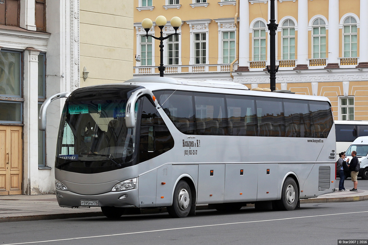 Saint Petersburg, Yutong ZK6129H # Т 595 РН 178