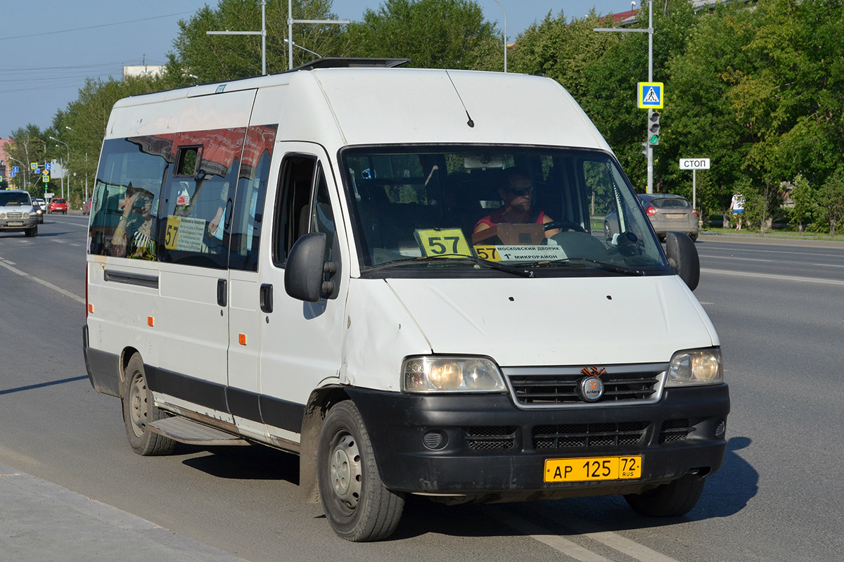 Тюменская область, FIAT Ducato 244 CSMMC-RLL, -RTL № АР 125 72