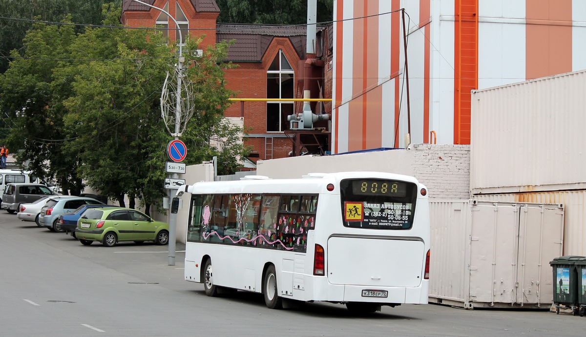 Томская область, Zhong Tong LCK6103G-2 № К 318 ЕР 70