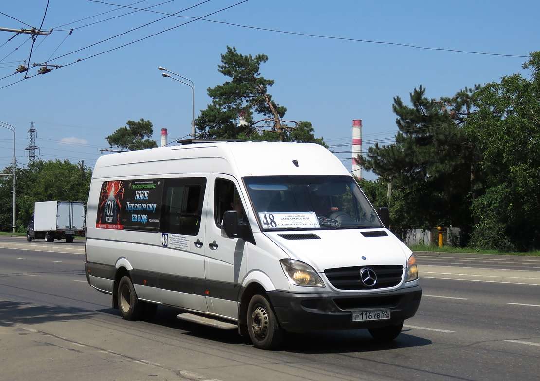 Краснодарский край, Луидор-22340C (MB Sprinter 515CDI) № Р 116 УВ 93