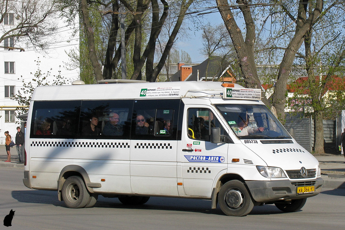 Ростовская область, Самотлор-НН-323760 (MB Sprinter 408CDI) № 005238