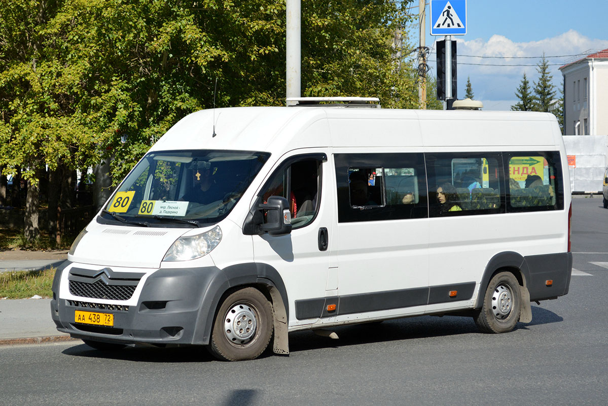 Тюменская область, Авто Вектор 454222 (Citroёn Jumper) № АА 438 72