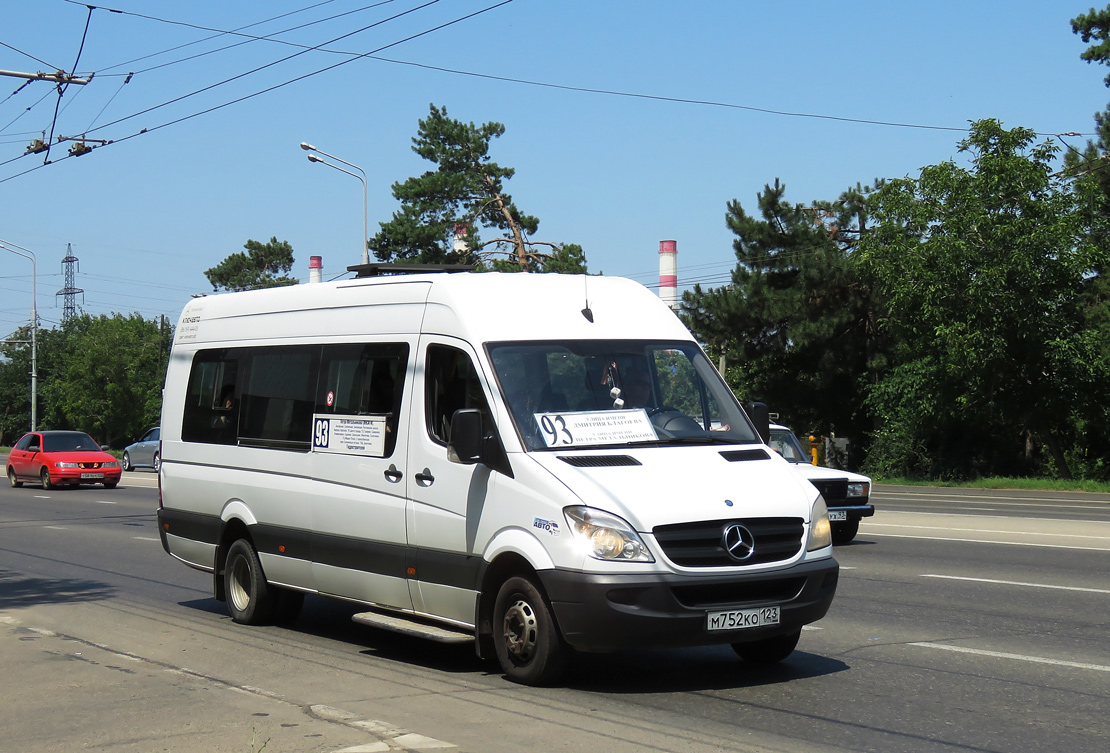 Краснодарский край, Луидор-22360C (MB Sprinter) № М 752 КО 123