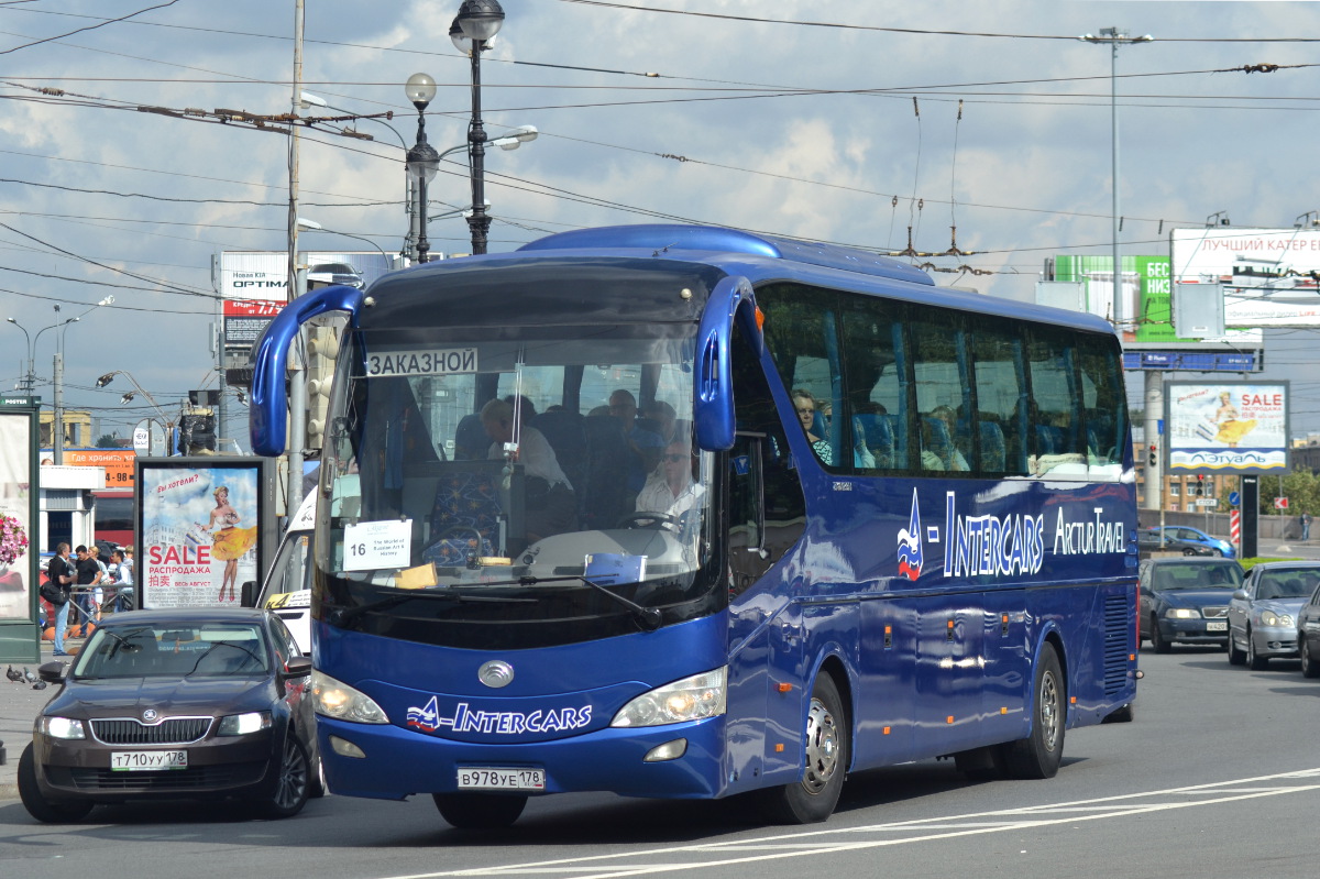 Санкт-Петербург, Yutong ZK6129H № В 978 УЕ 178