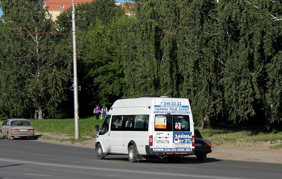 Новосибирская область, Автодом (Ford Transit) № Е 856 АУ 154