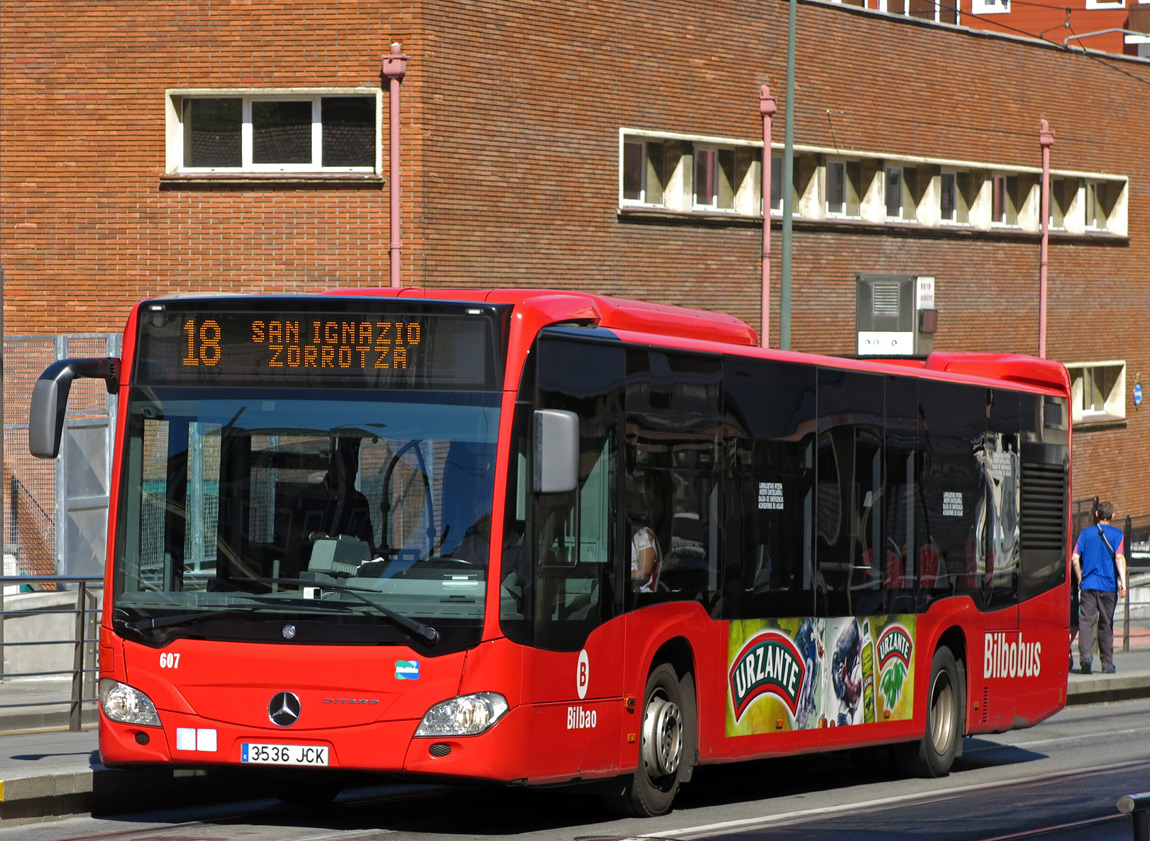 Испания, Mercedes-Benz Citaro C2 № 607