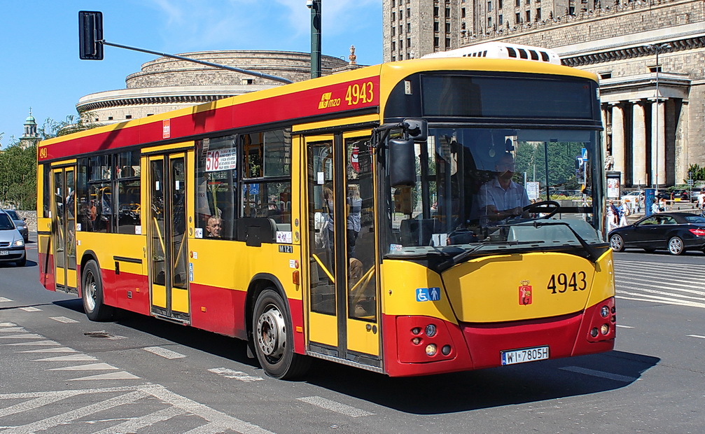 Polen, Jelcz M121I Nr. 4943