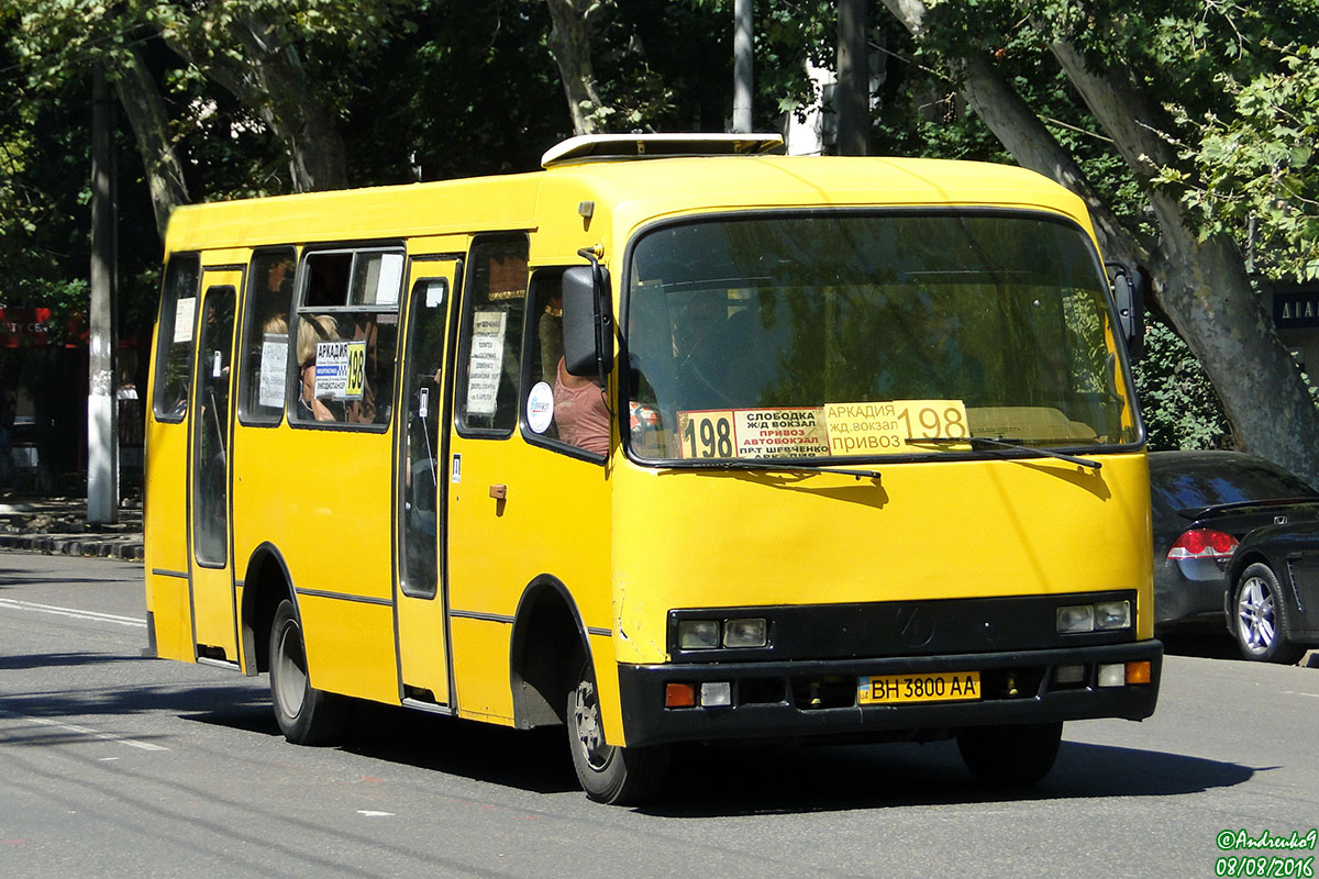 Одесская область, Богдан А091 № BH 3800 AA