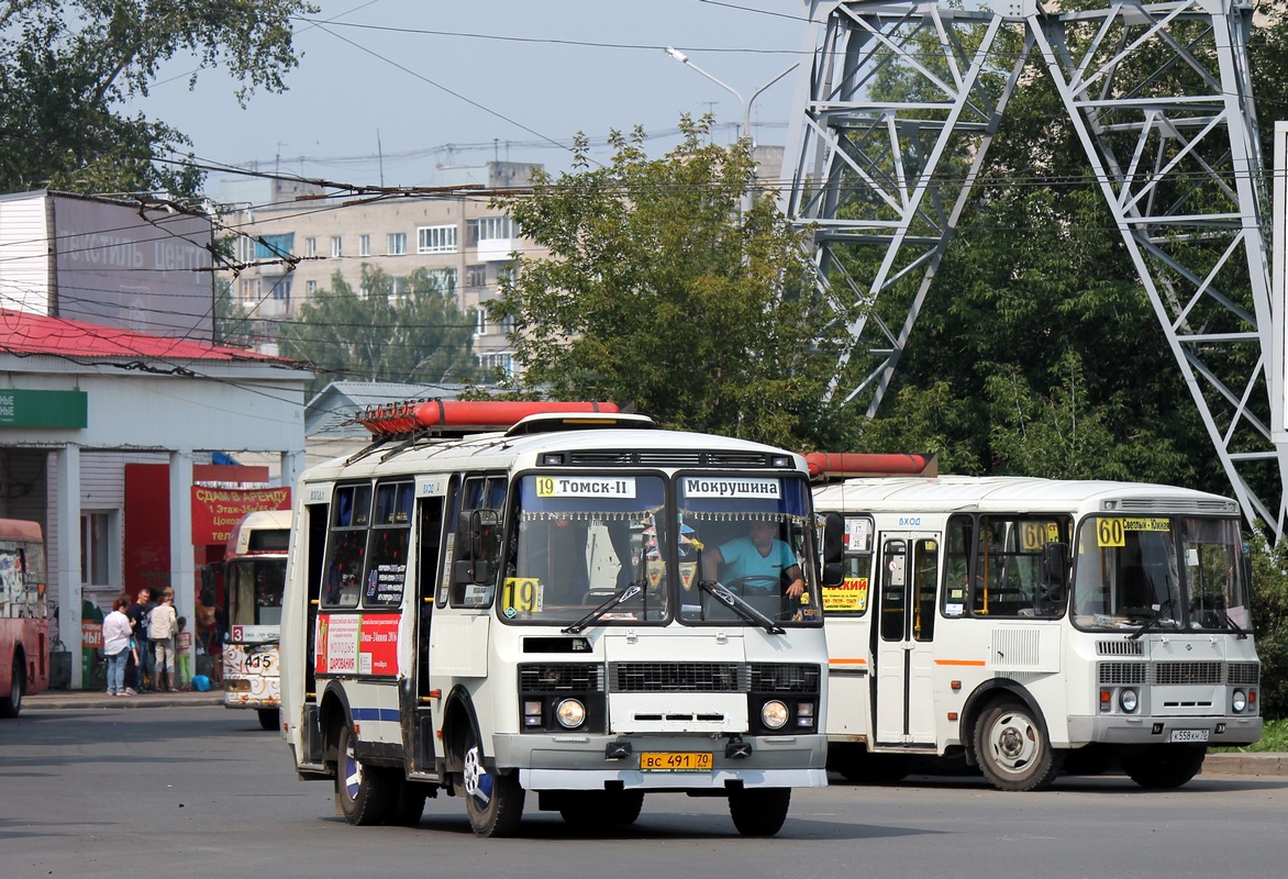 Томская область, ПАЗ-32054 № ВС 491 70