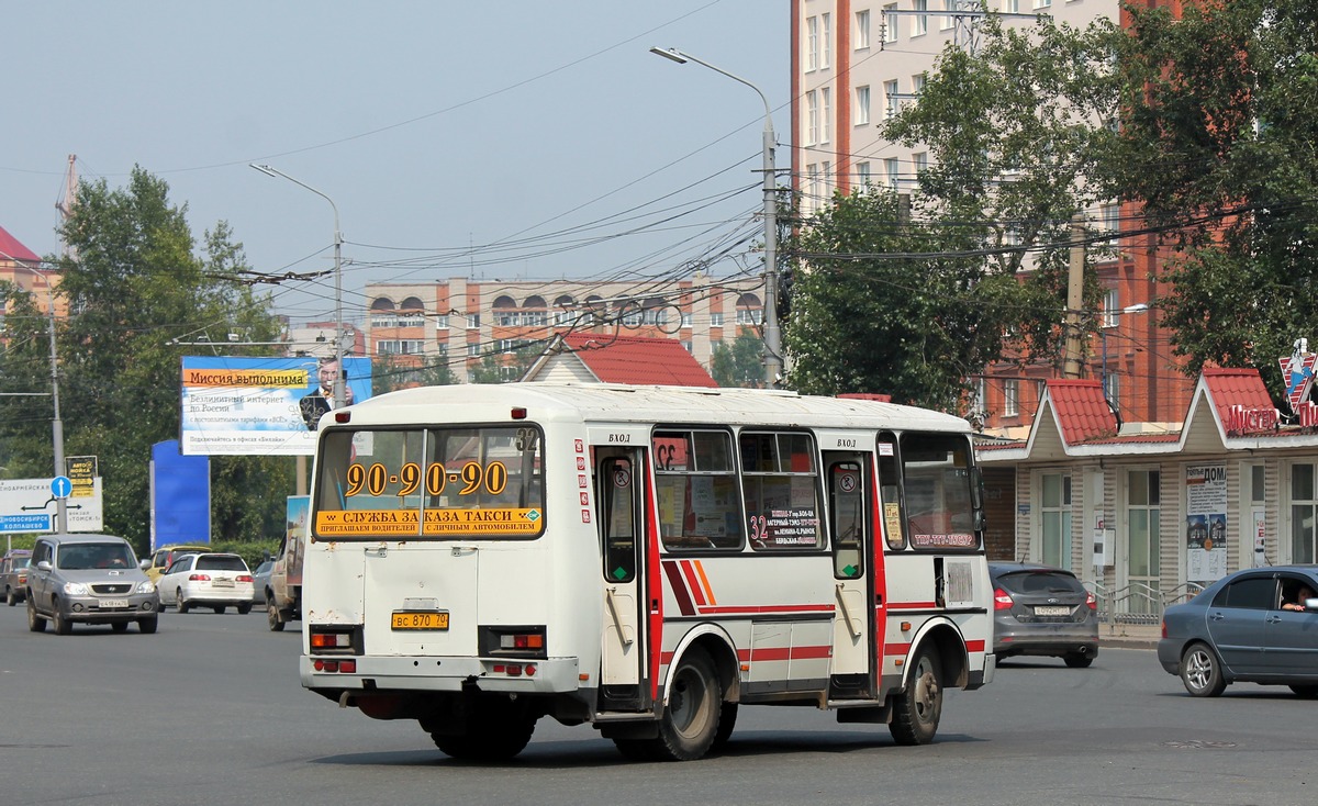 Томская вобласць, ПАЗ-32051-110 № ВС 870 70