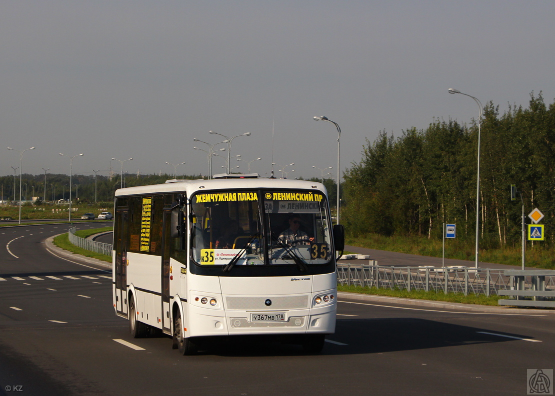 Санкт-Петербург, ПАЗ-320414-05 "Вектор" (1-2) № У 367 МВ 178