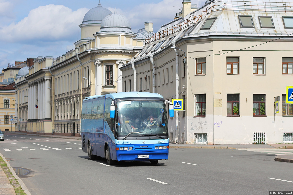 Sankt Petersburg, Irizar Century 12.35 Nr О 805 КМ 178