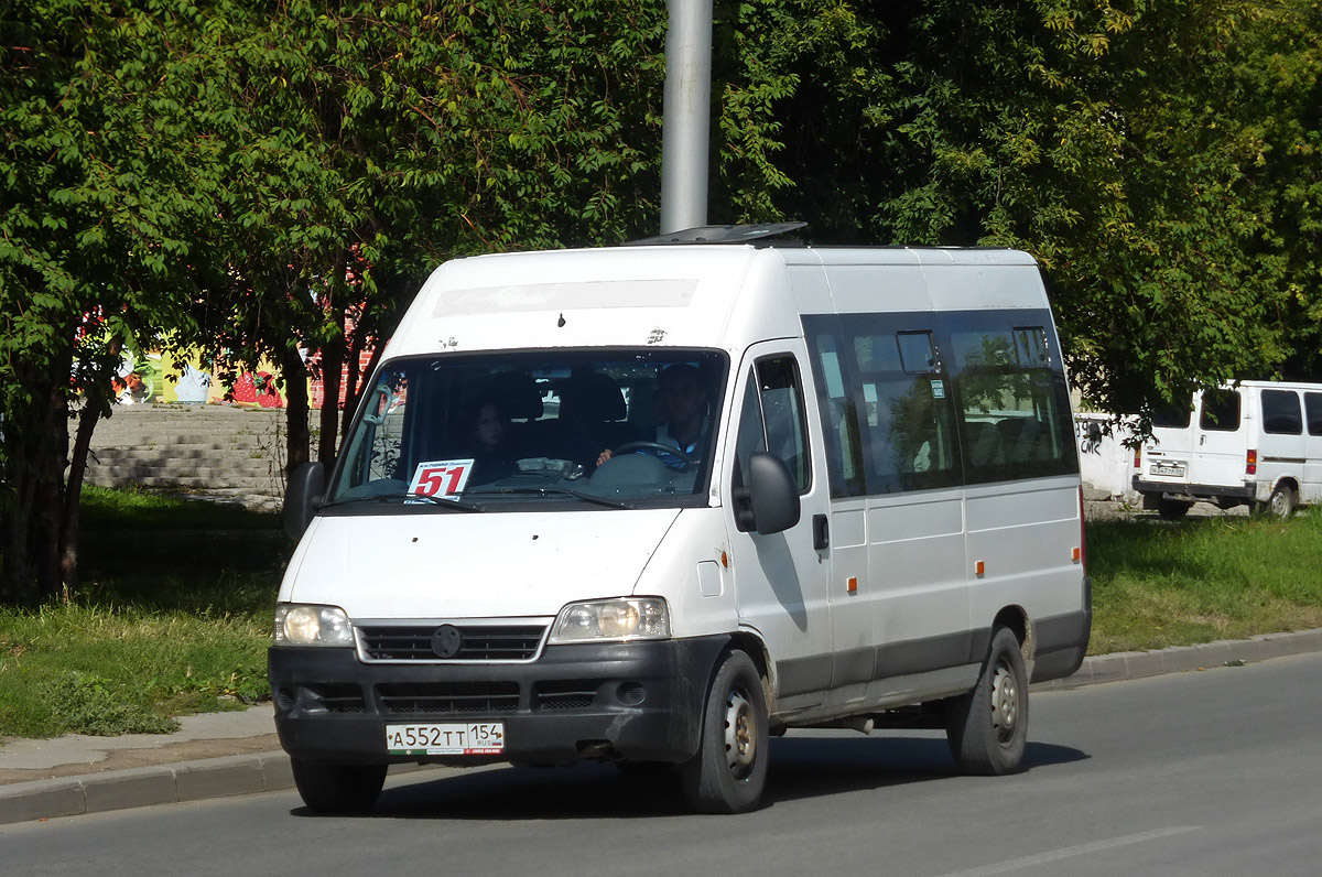 Новосибирская область, FIAT Ducato 244 CSMMC-RLL, -RTL № А 552 ТТ 154