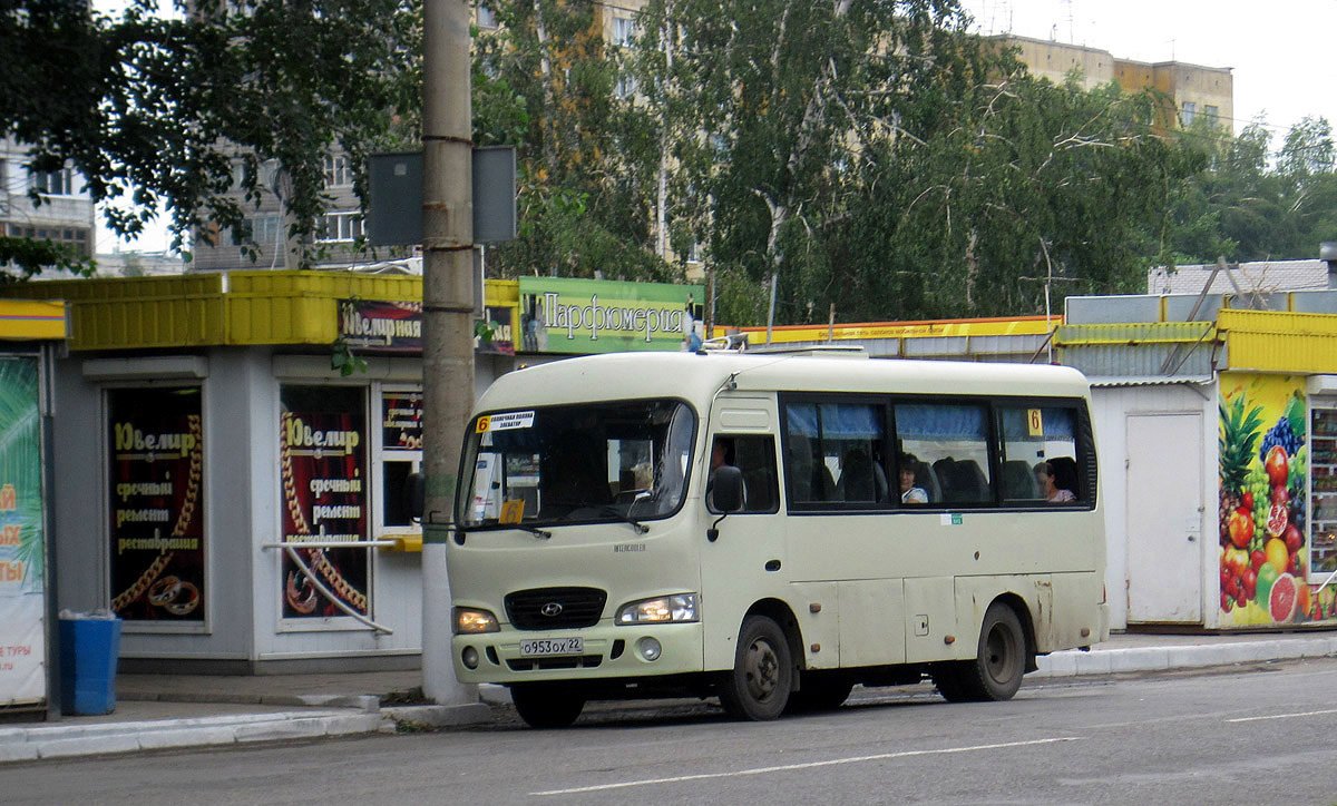 Алтайский край, Hyundai County SWB C08 (РЗГА) № О 953 ОХ 22