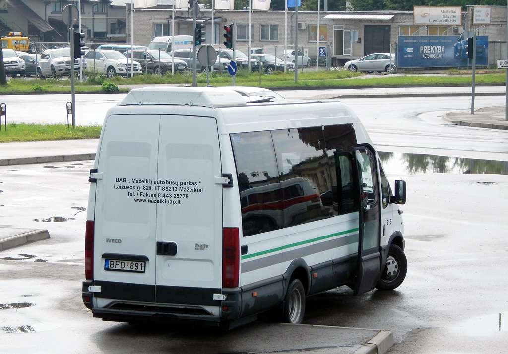 Литва, IVECO Daily 50C17V № 218