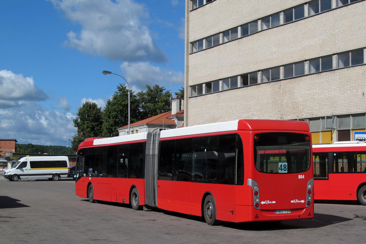 Литва, Van Hool New AG300 № 804