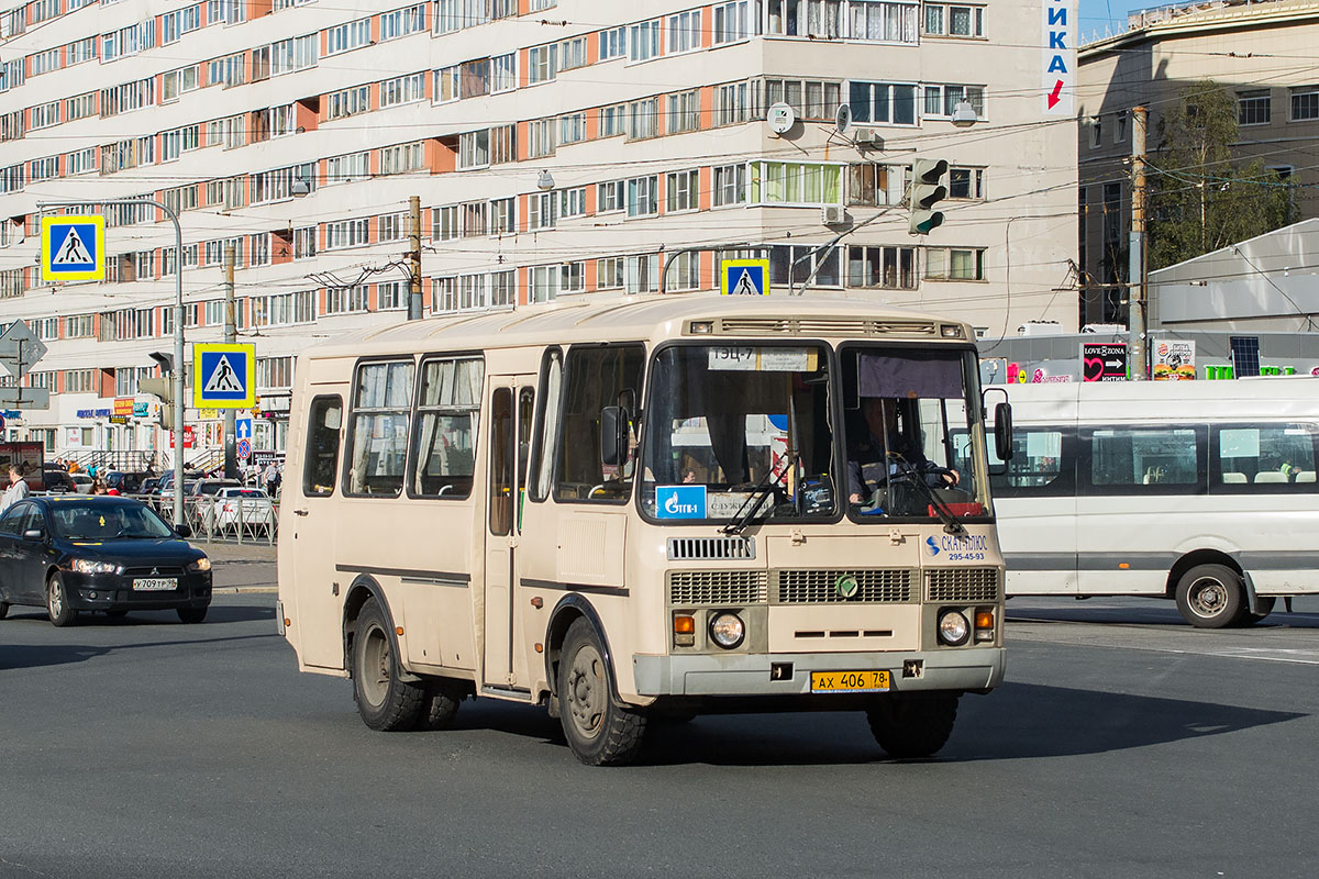 Санкт-Петербург, ПАЗ-32053 № АХ 406 78