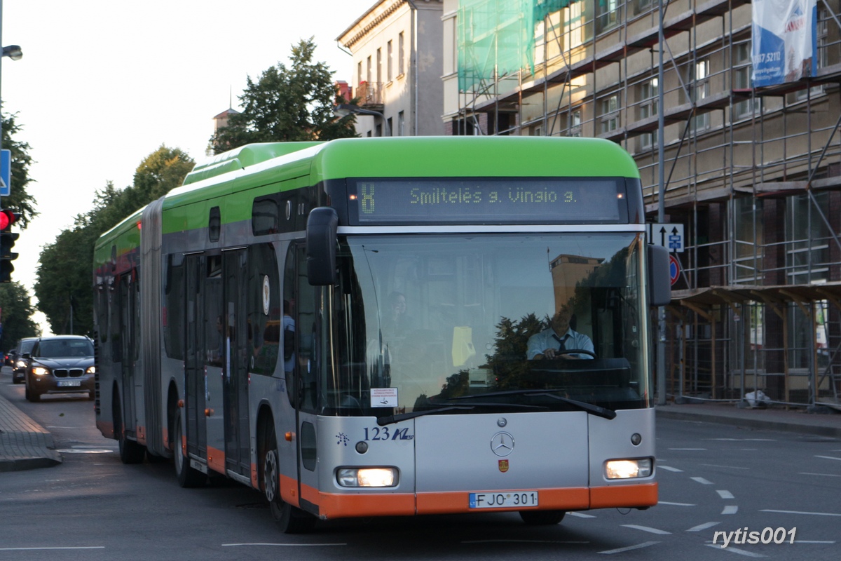 Литва, Mercedes-Benz O530G Irvine Citaro G CNG № 123