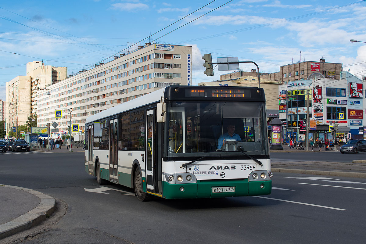 Санкт-Петербург, ЛиАЗ-5292.60 № 2396