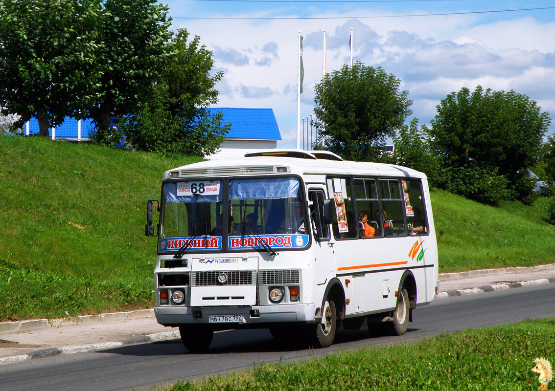 Nizhegorodskaya region, PAZ-32054 Nr. М 677 ВС 152