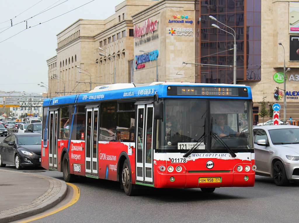 Москва, ЛиАЗ-5292.21 № 01178