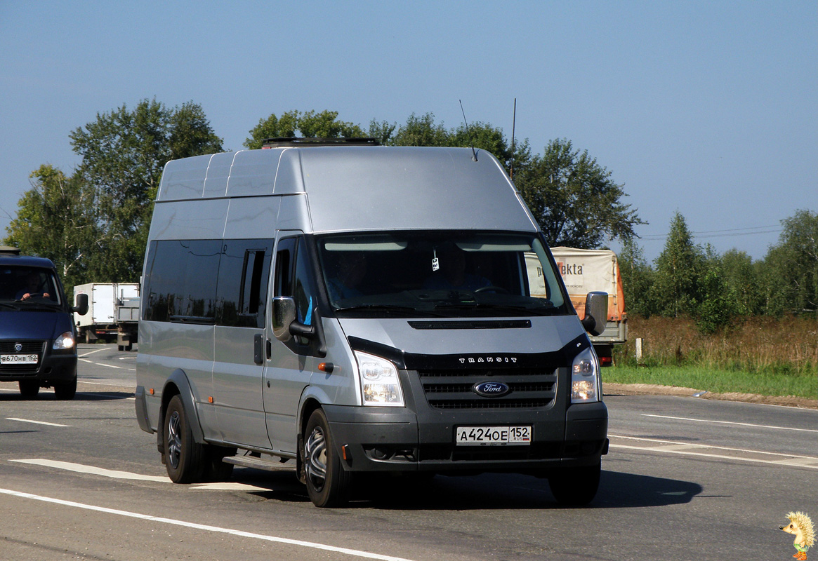 Nizhegorodskaya region, Nizhegorodets-222702 (Ford Transit) # А 424 ОЕ 152