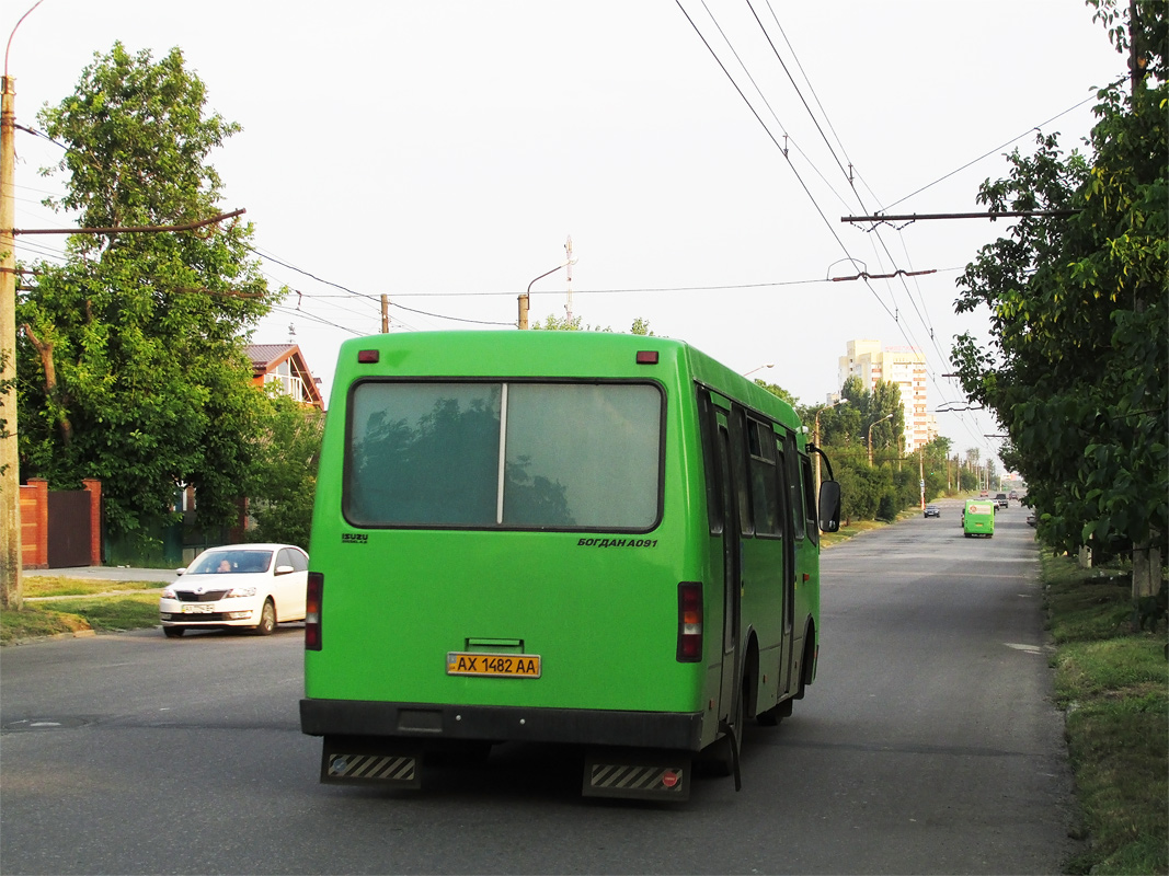 Kharkov region, Bogdan A091 Nr. AX 1482 AA