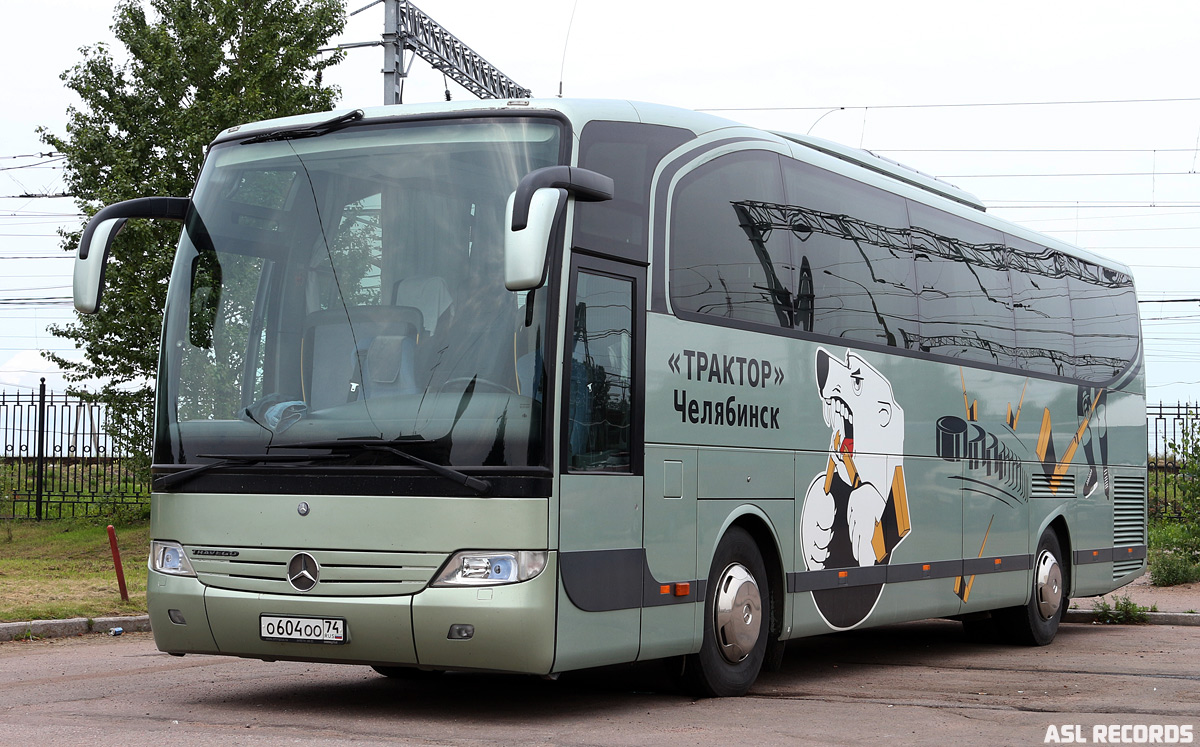 Челябинская область, Mercedes-Benz O580-15RHD Travego № О 604 ОО 74