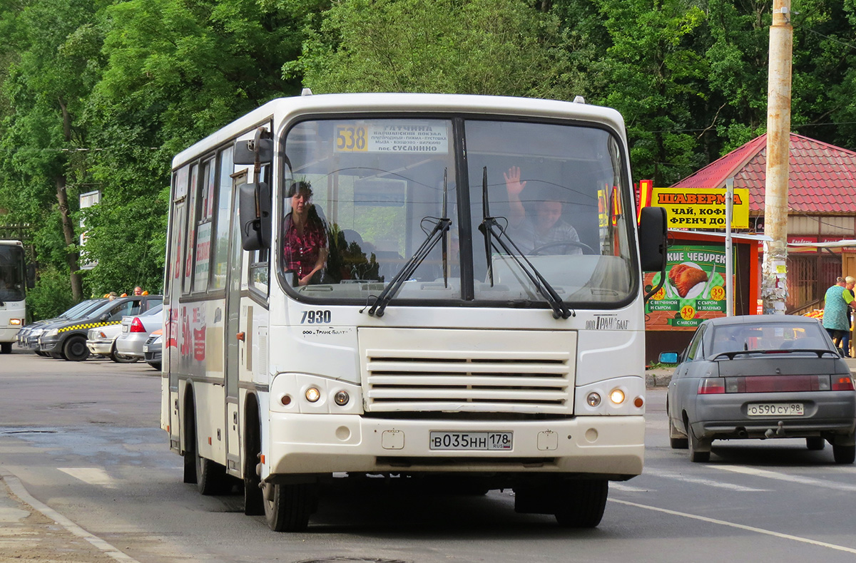 Ленінградська область, ПАЗ-320402-05 № 7930