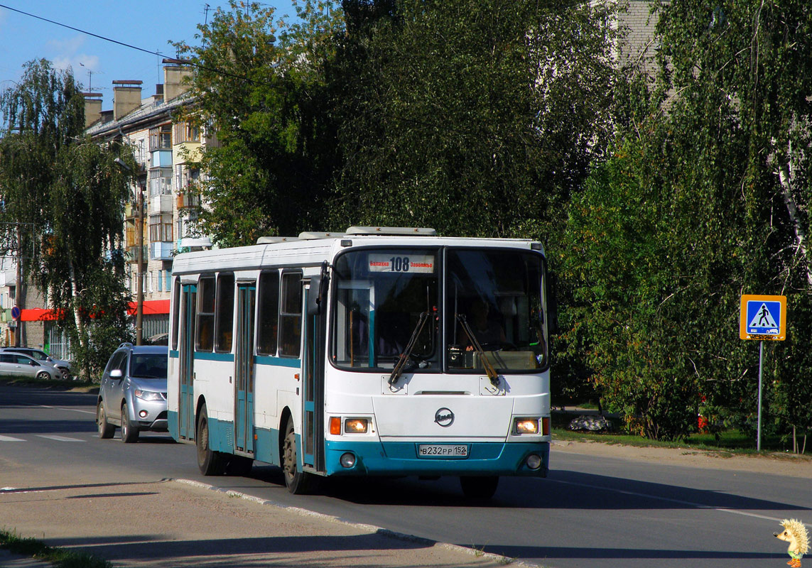 Nizhegorodskaya region, LiAZ-5256.25 č. В 232 РР 152