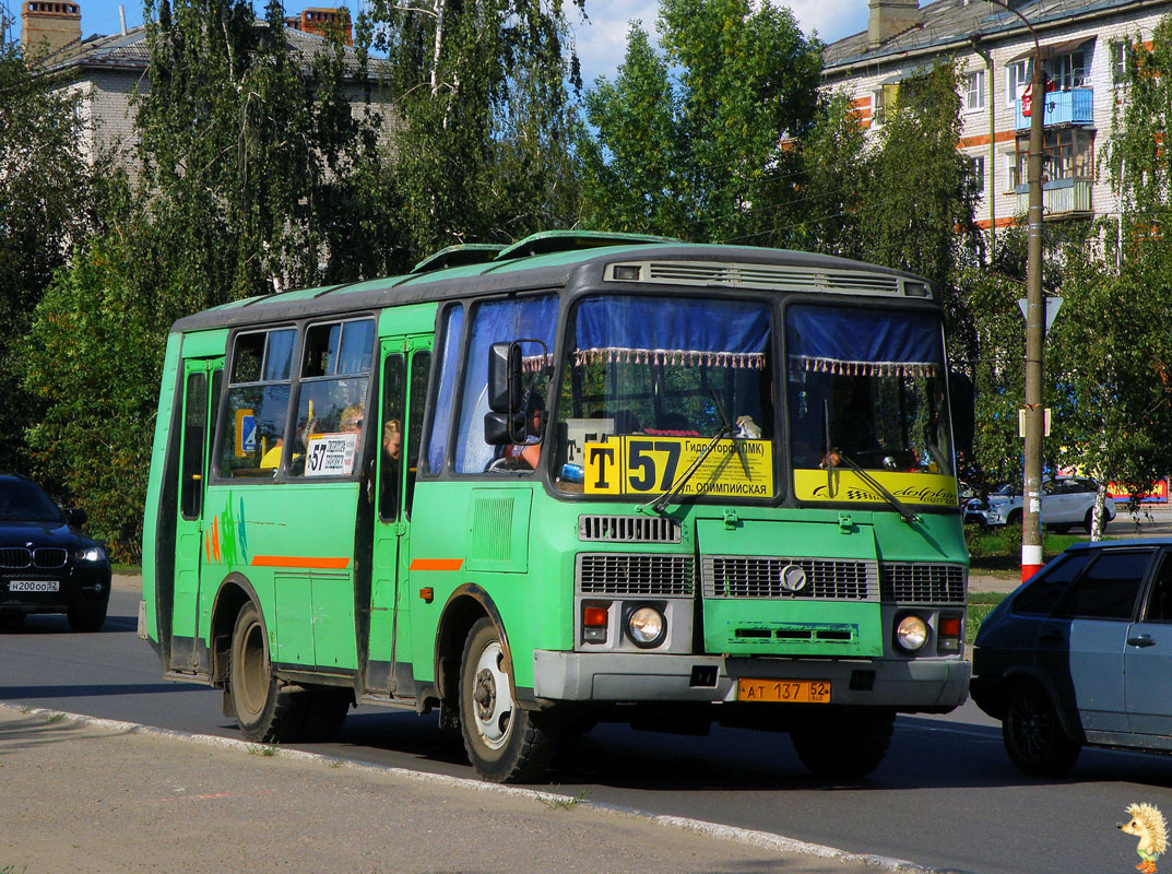 Нижегородская область, ПАЗ-32054-110-07 № АТ 137 52