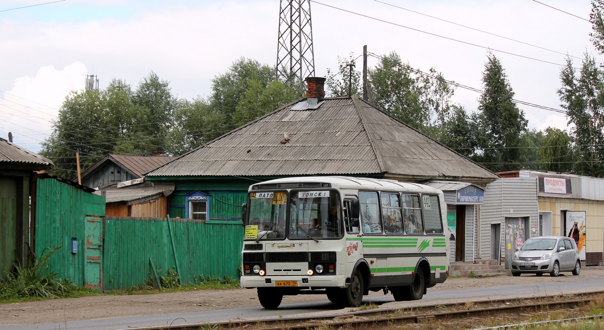 Томская область, ПАЗ-32054 № АА 670 70