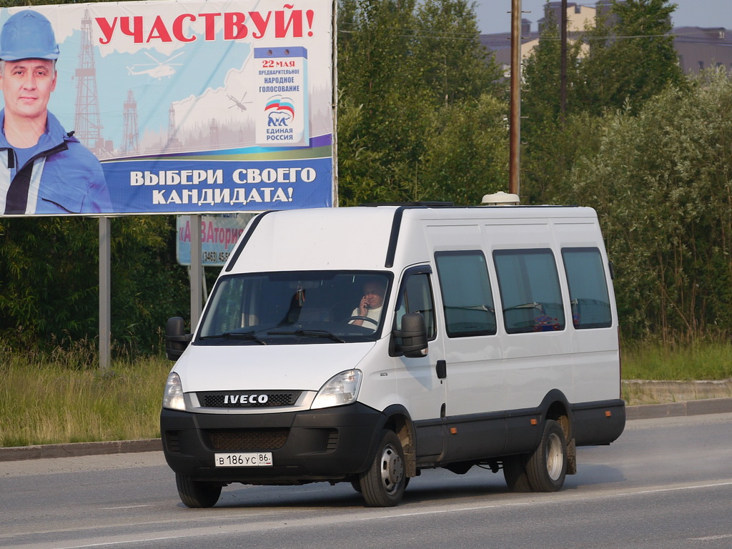 Ханты-Мансийский АО, София (IVECO Daily 50C15V) № В 186 УС 86