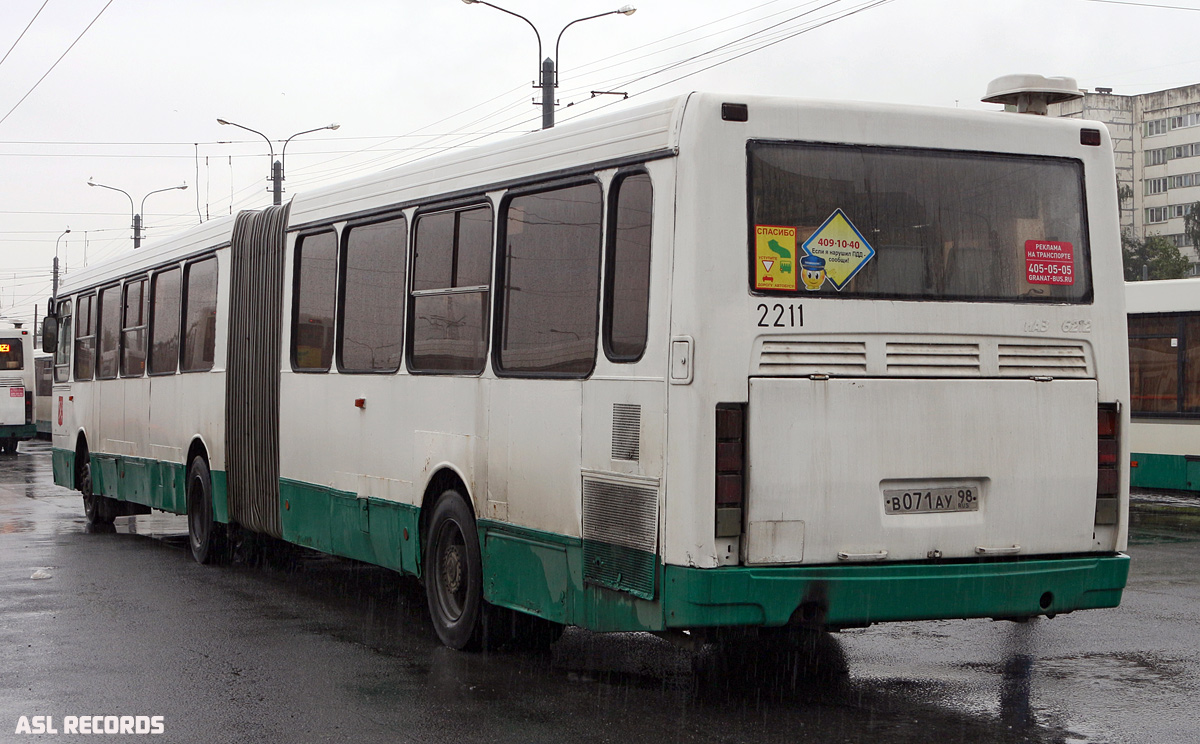 Санкт-Петербург, ЛиАЗ-6212.00 № 2211