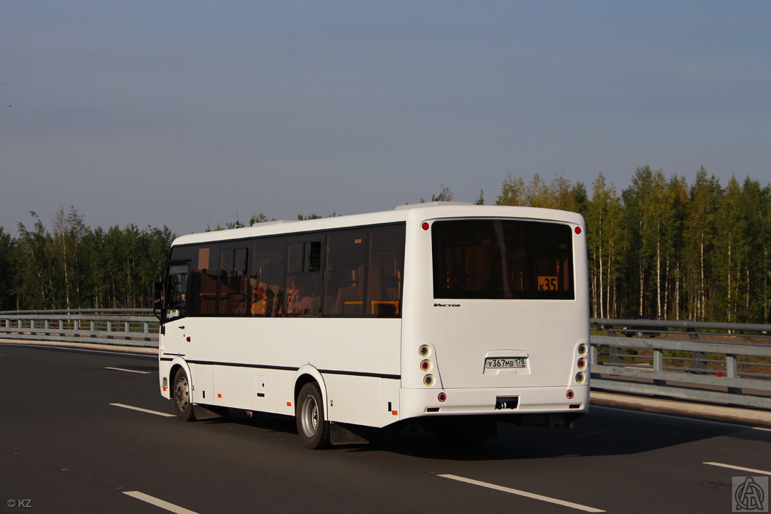 Санкт-Пецярбург, ПАЗ-320414-05 "Вектор" (1-2) № У 367 МВ 178